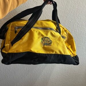 NCAA 2003 Yellow and Black Duffel Bag
